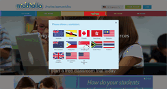 Desktop Screenshot of matholia.com
